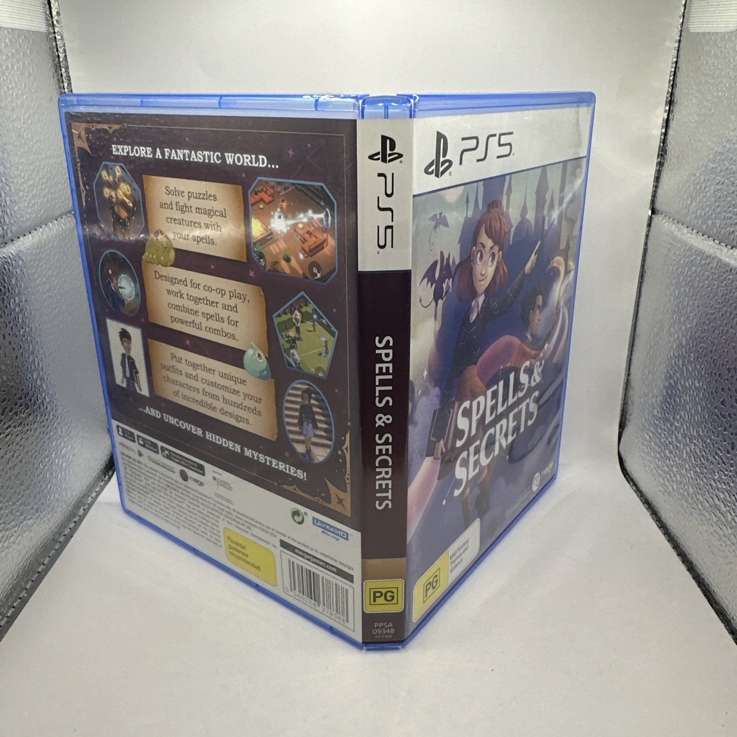 Spells & Secrets • Playstation 5 PS5 Game (2023) AUS • Puzzle Games