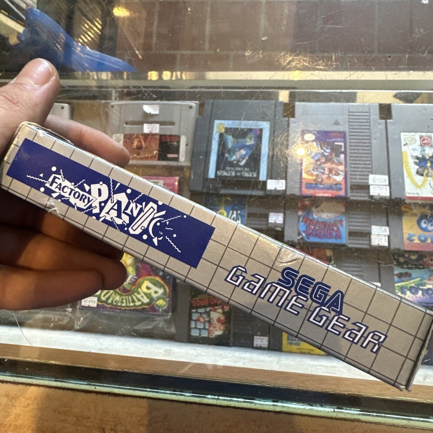 Factory Panic SEGA Game Gear In Box + Manual (1991) Boxed • PAL