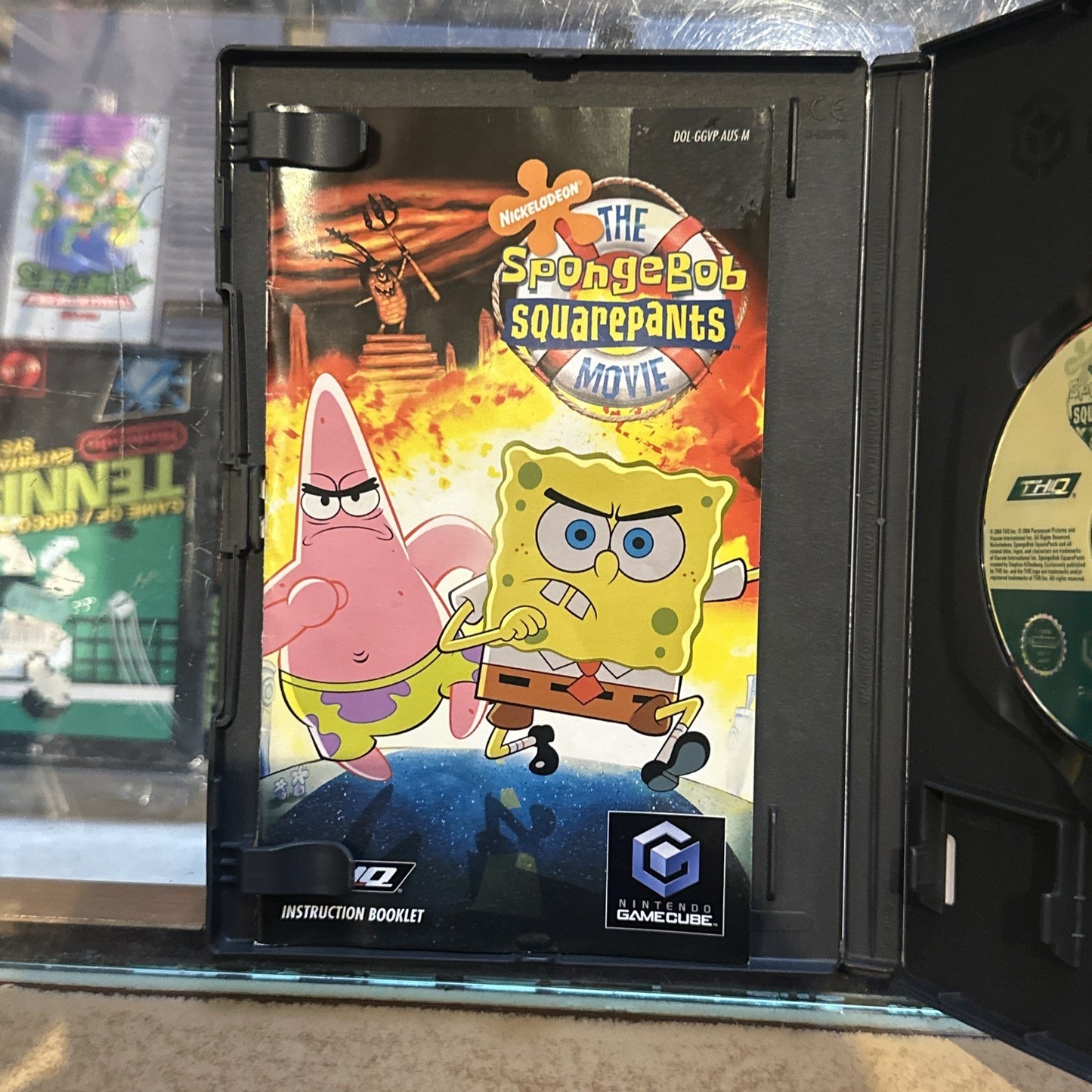The SpongeBob SquarePants Movie Nintendo Gamecube Game + Manual THQ 2002 AUS PAL