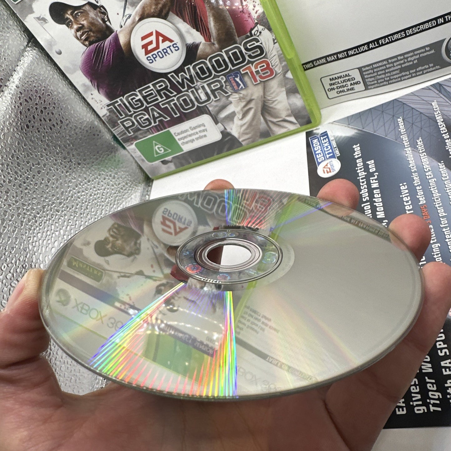 Tiger Woods PGA Tour 13 • Xbox 360 Game (2012) Complete CIB • 2013 Golf Masters