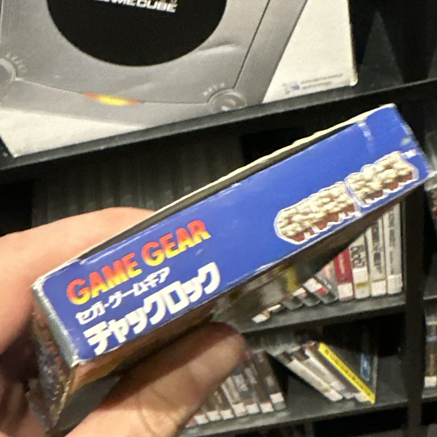 Chuck Rock • Sega Game Gear (1992) Boxed + Manual • Region Free Japan Import