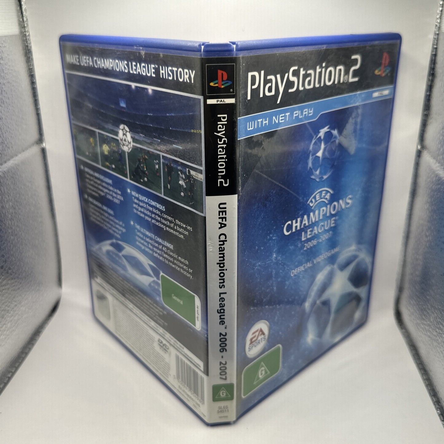 UEFA Champions League 2006 - 2007 Sony Playstation 2 PS2 Video Game GC