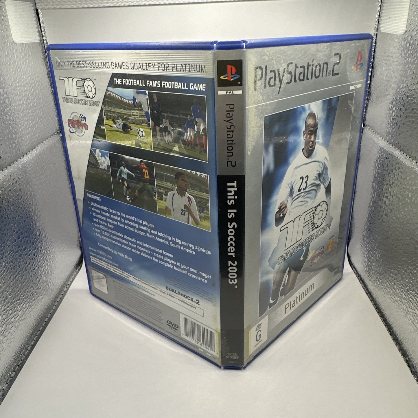 This Is Football 2003 • PlayStation 2 PS2 Game + Manual • Soccer 03 Games