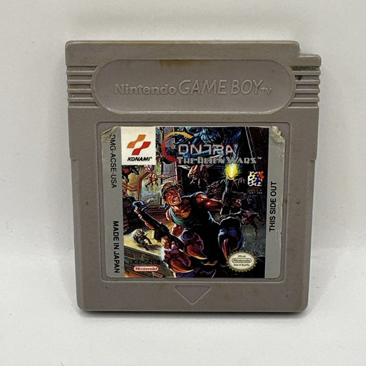Contra: The Alien Wars • Nintendo GameBoy Game (1989) Cartridge Only Region Free