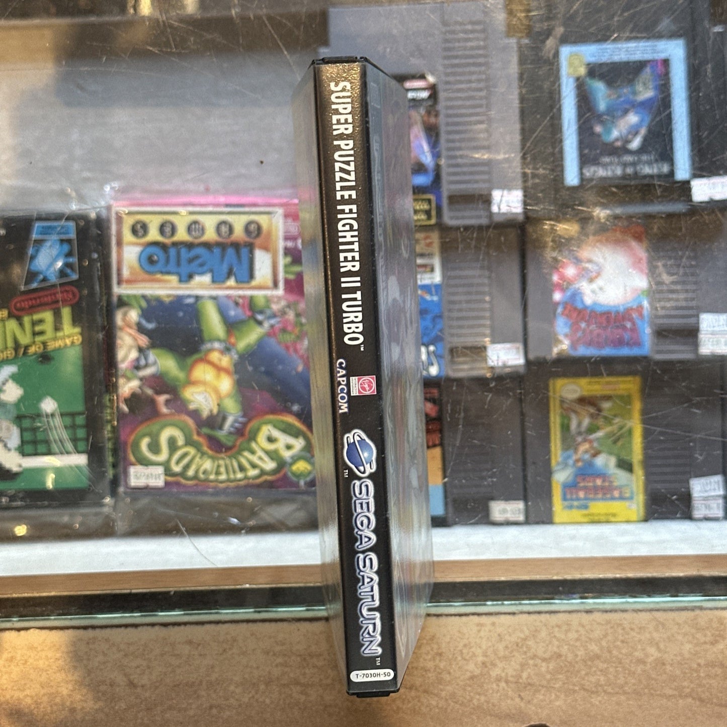 Super Puzzle Fighter II 2 Turbo • Sega Saturn Game + Manual (1994) PAL Complete