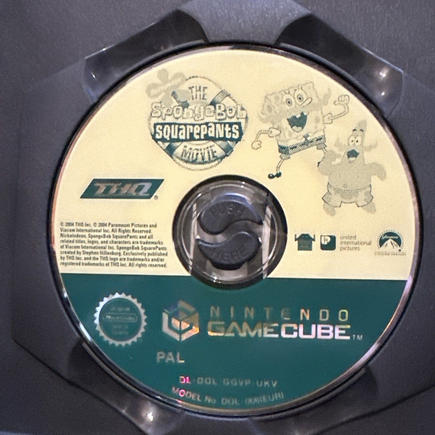 The SpongeBob SquarePants Movie Nintendo Gamecube Game + Manual THQ 2002 AUS PAL