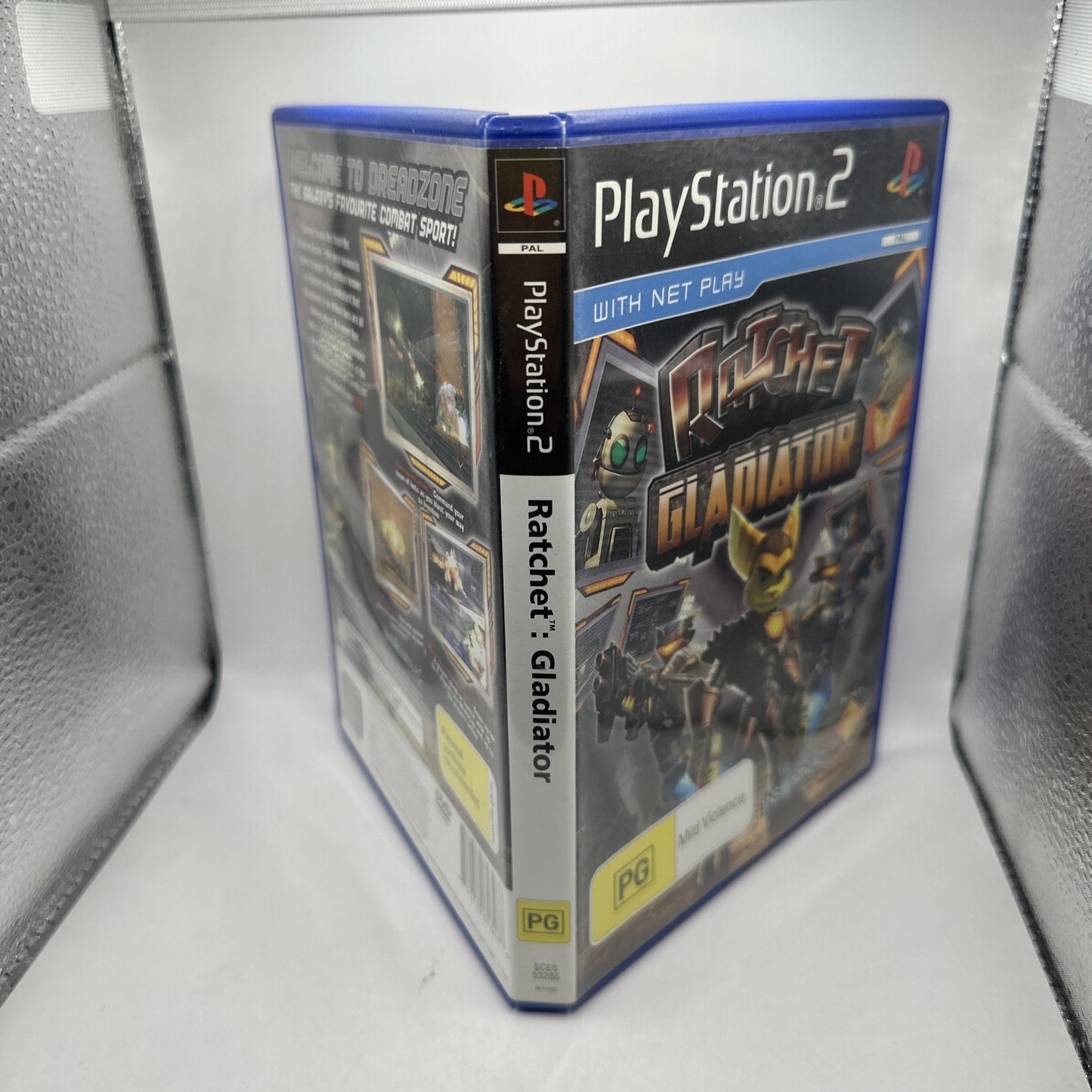 Ratchet: Gladiator • PlayStation 2 PS2 Game + Manual (2005) PAL AUS Black Label