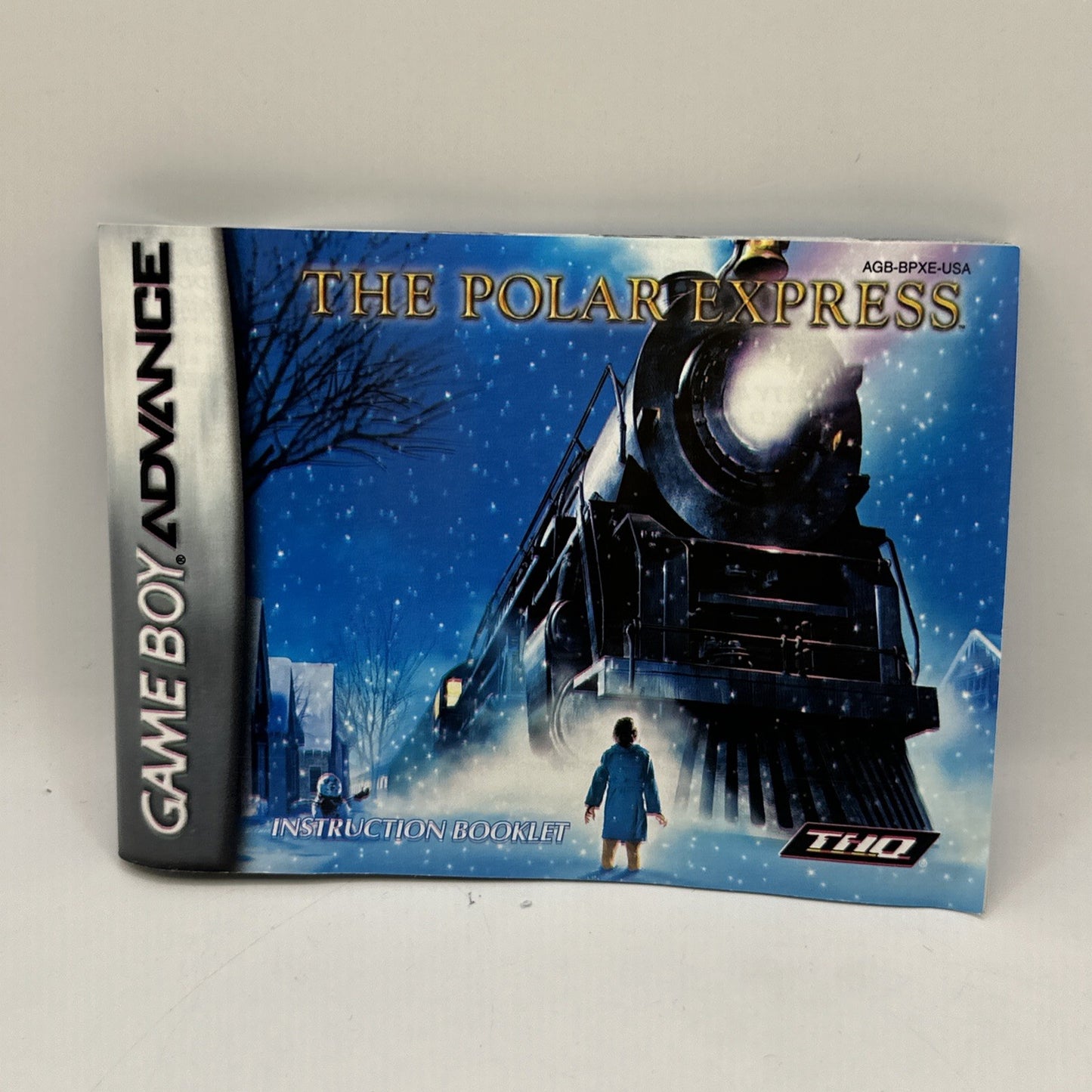 The Polar Express • Nintendo GameBoy Advance GBA Game + Manual (2004) Boxed THQ