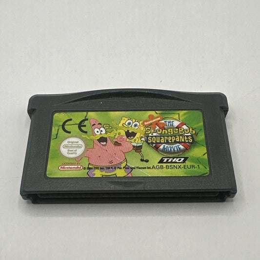 The Spongebob Squarepants Movie • Gameboy Advance GBA Game (2004) Cart Only THQ