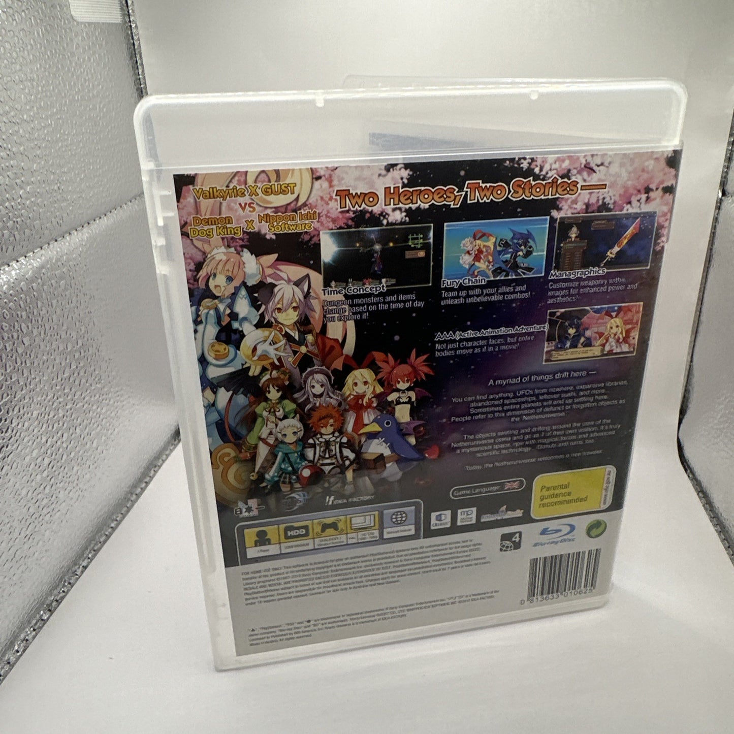 Trinity Universe • PlayStation 3 PS3 Game + Manual (2010) AUS • NIS America JRPG