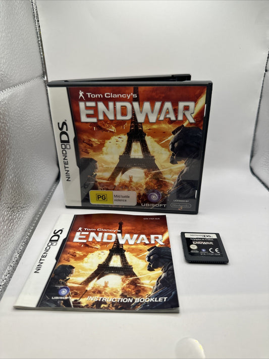 Tom Clancy’s End Game • Nintendo DS Game + Manual (2008) AUS Complete • Ubisoft
