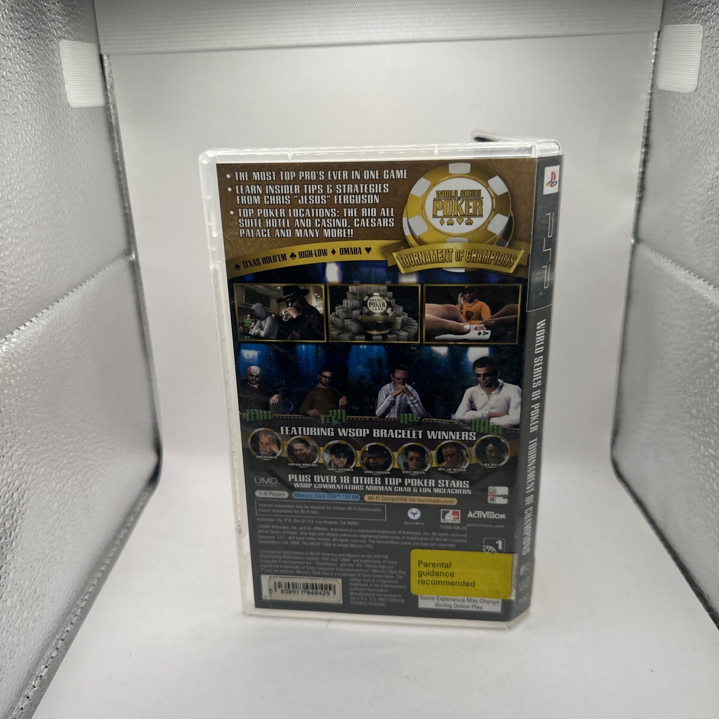 World Series of Poker Tournament of Champions 2007 Edition PlayStation PSP