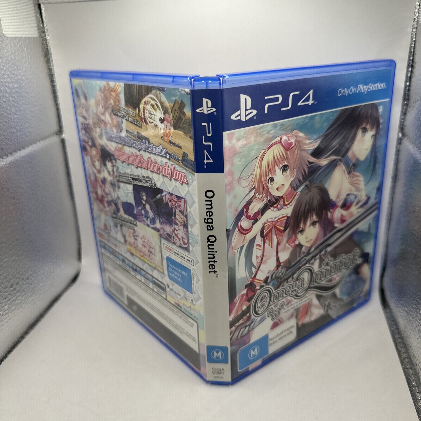 Omega Quintet • Sony PlayStation 4 PS4 Game + Manual (2015) Australian Complete