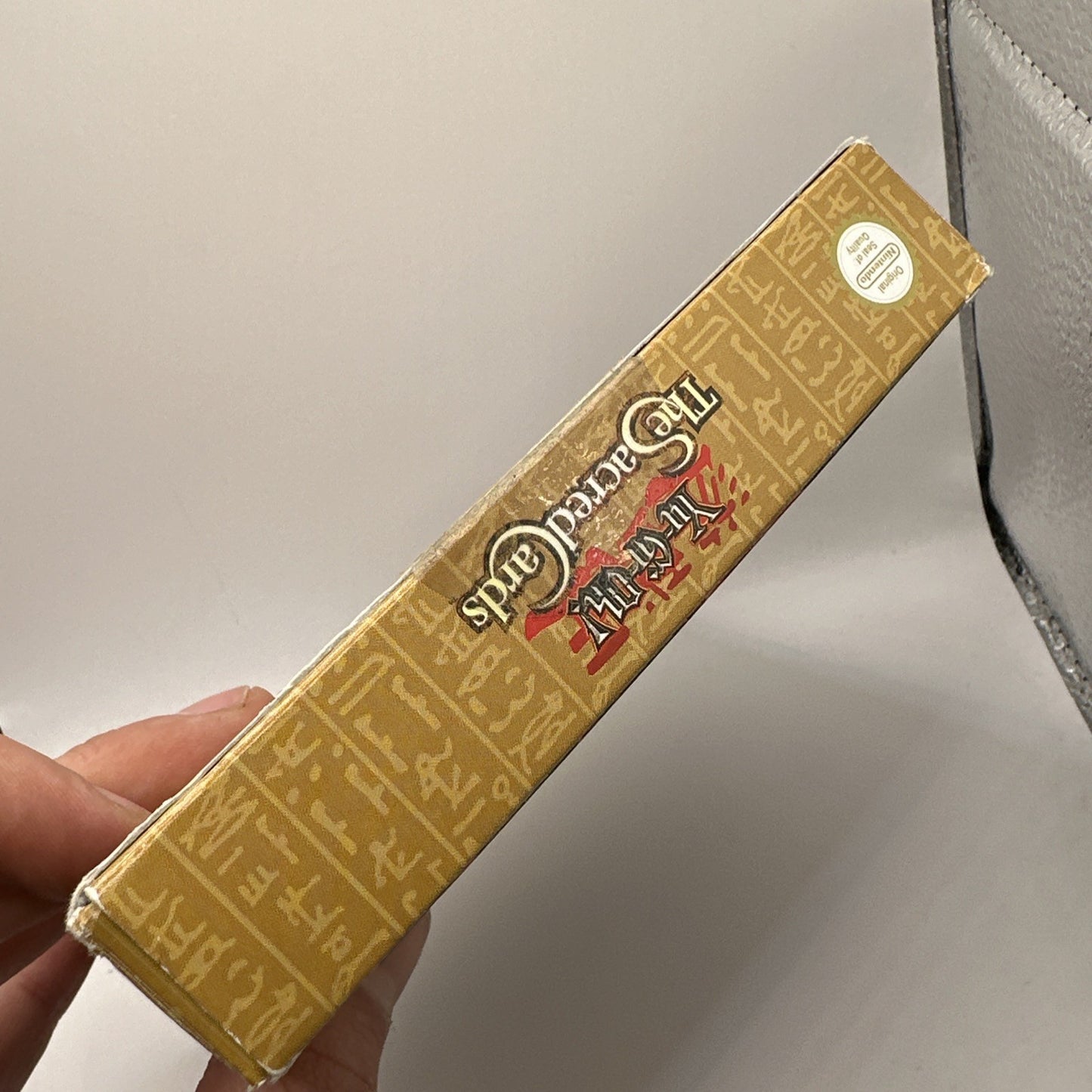 Yu-Gi-Oh The Sacred Cards • Nintendo Gameboy Advance GBA + Box + Manual • Boxed