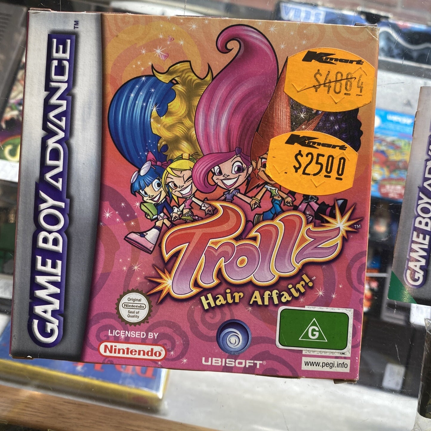 Trollz Hair Affair! Nintendo Gameboy Advance Game • Complete In Box + Manual GBA