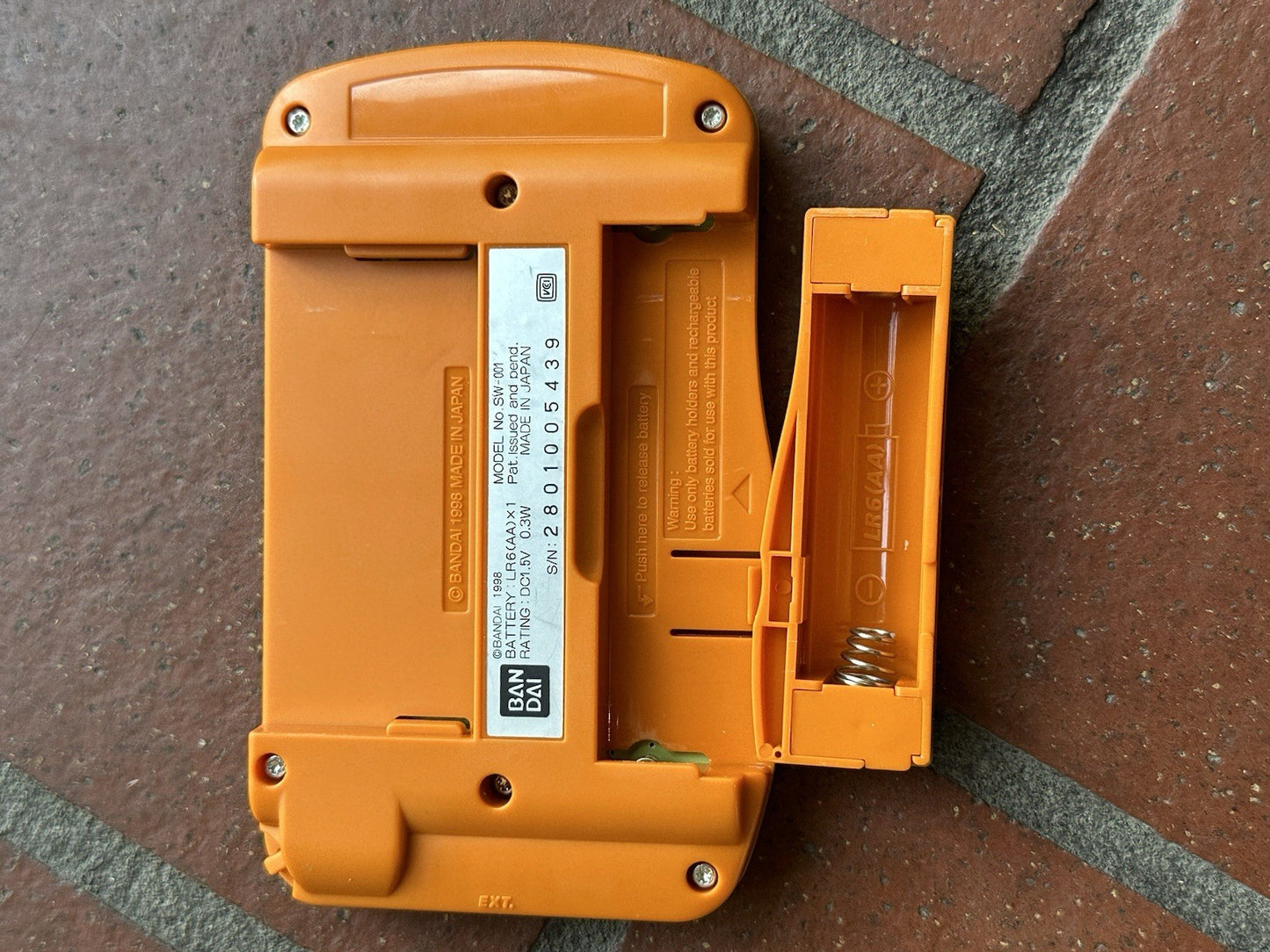 Bandai WonderSwan Console • Chocobo Final Fantasy Limited Edition Yellow SW-001