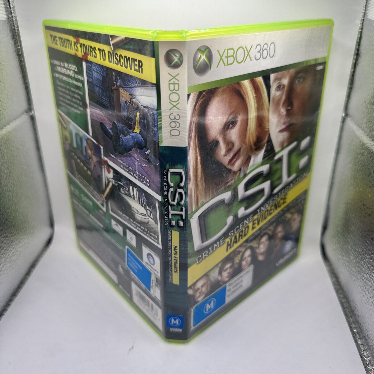 CSI: Hard Evidence • Xbox 360 Game + Manual (2007) REGION FREE • Complete CIB