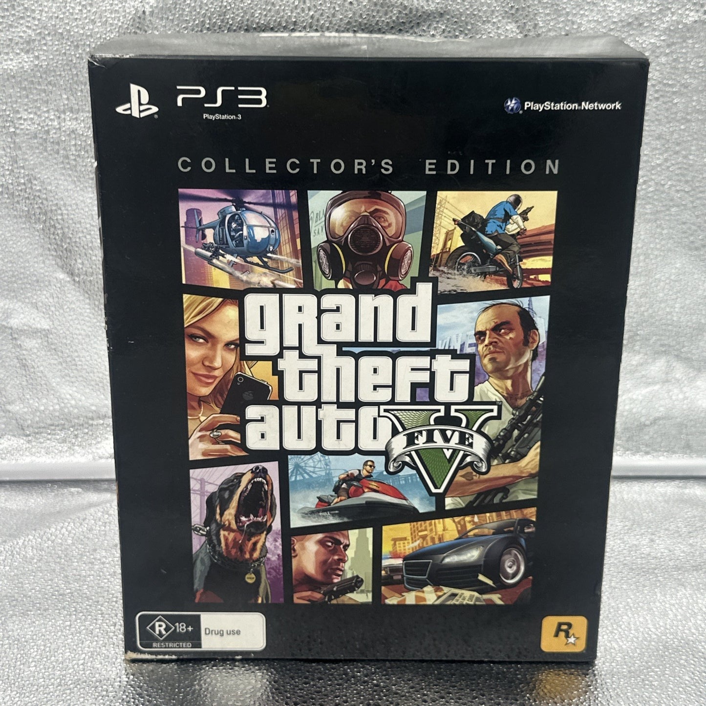 Grand Theft Auto V Collector’s Edition PlayStation 3 PS3 + SEALED Game GTA 5