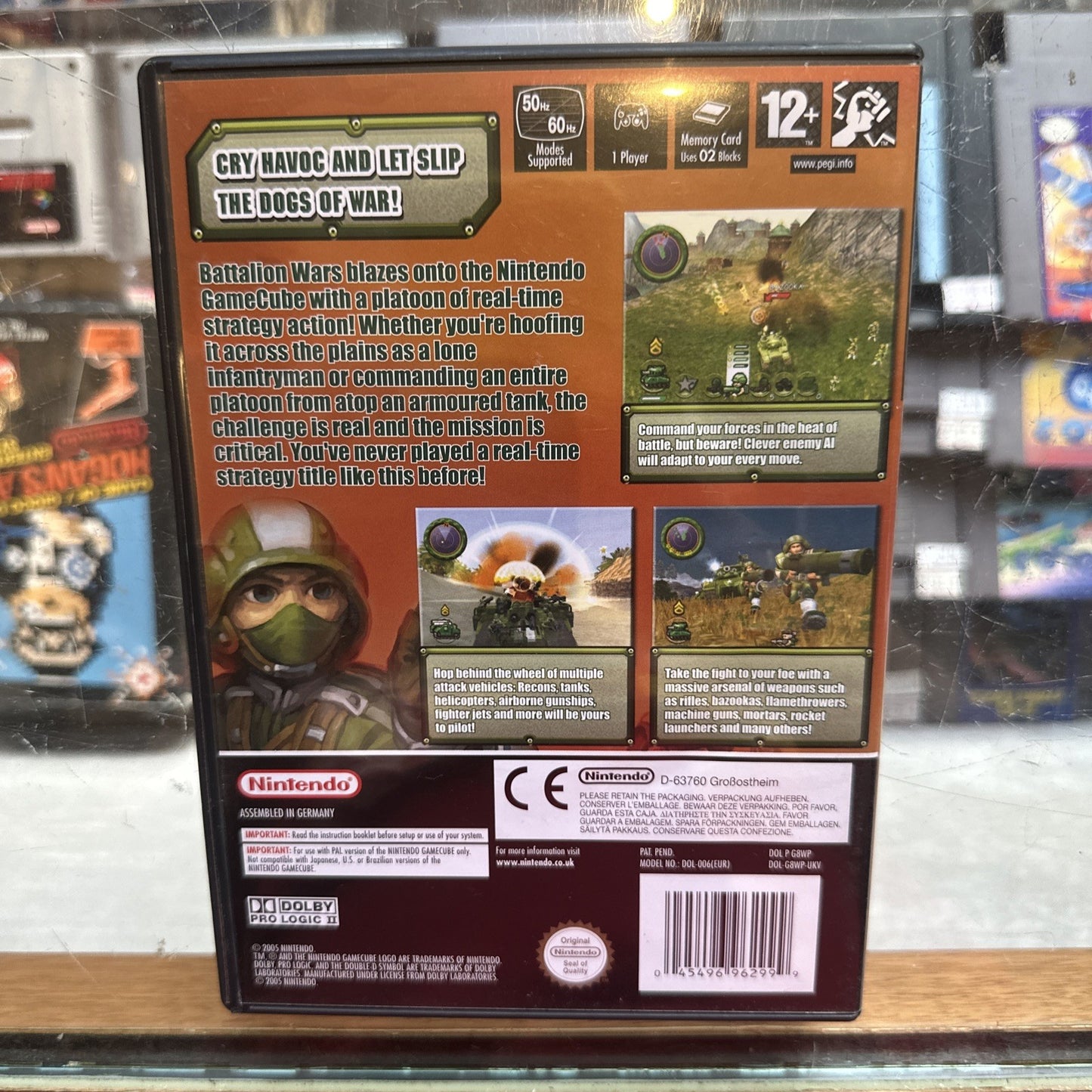Battalion Wars • Nintendo Gamecube Game + Manual (2005) PAL • Complete CIB
