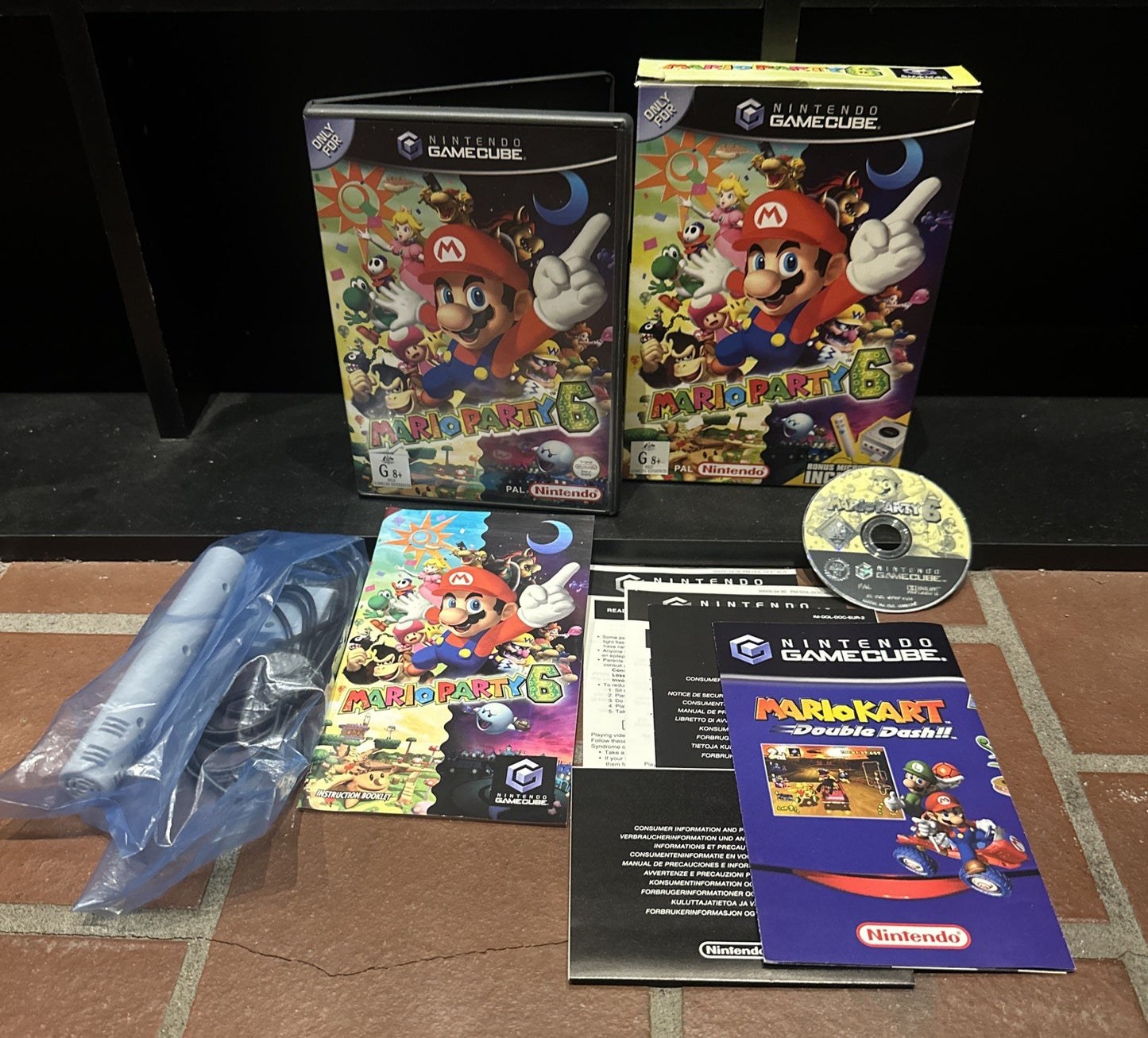 Mario Party 6 • Nintendo Gamecube In Box PAL Boxed Complete + Microphone PAL AUS