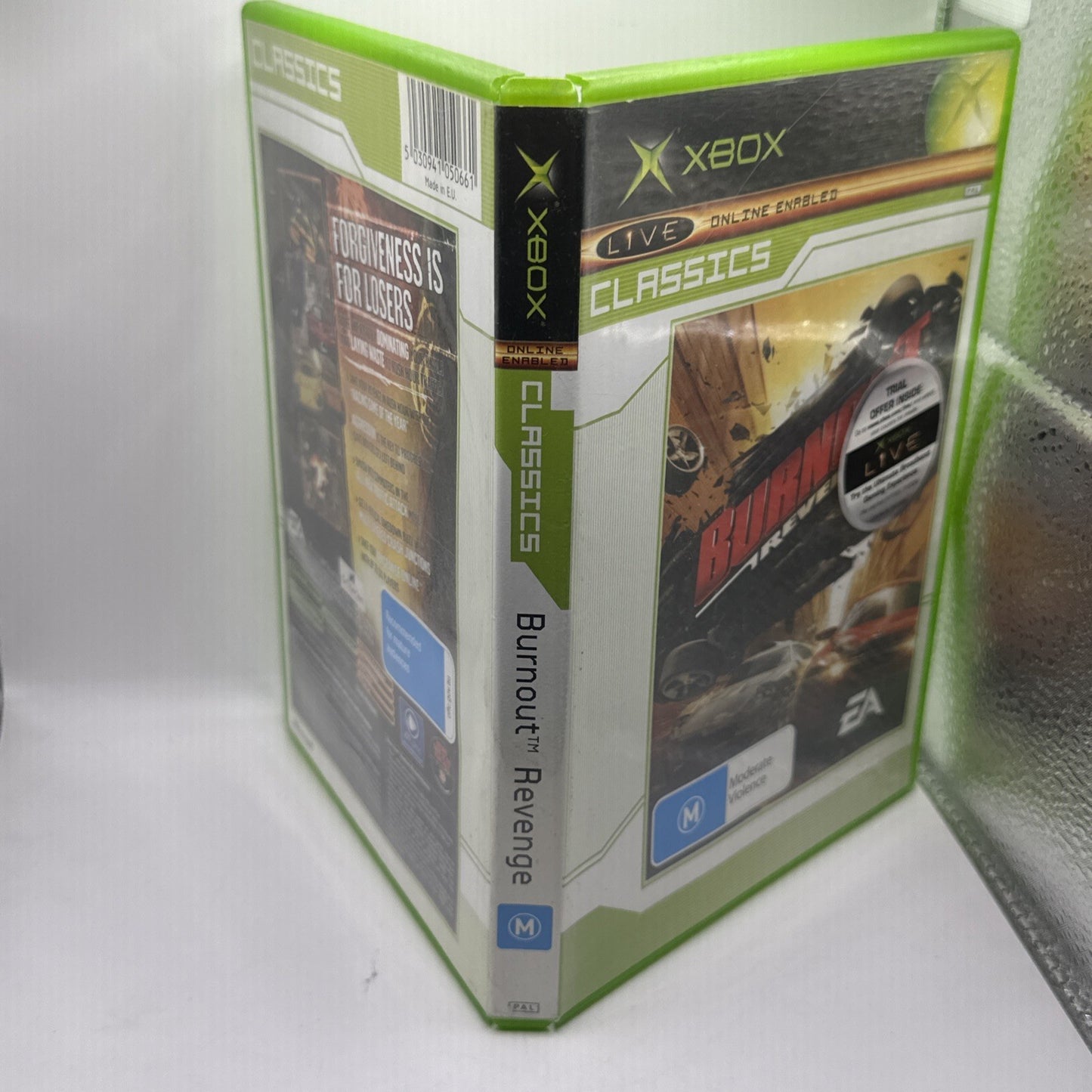 Burnout: Revenge • Xbox Original Game (2005) AUS PAL • Car Racing EA • Classics
