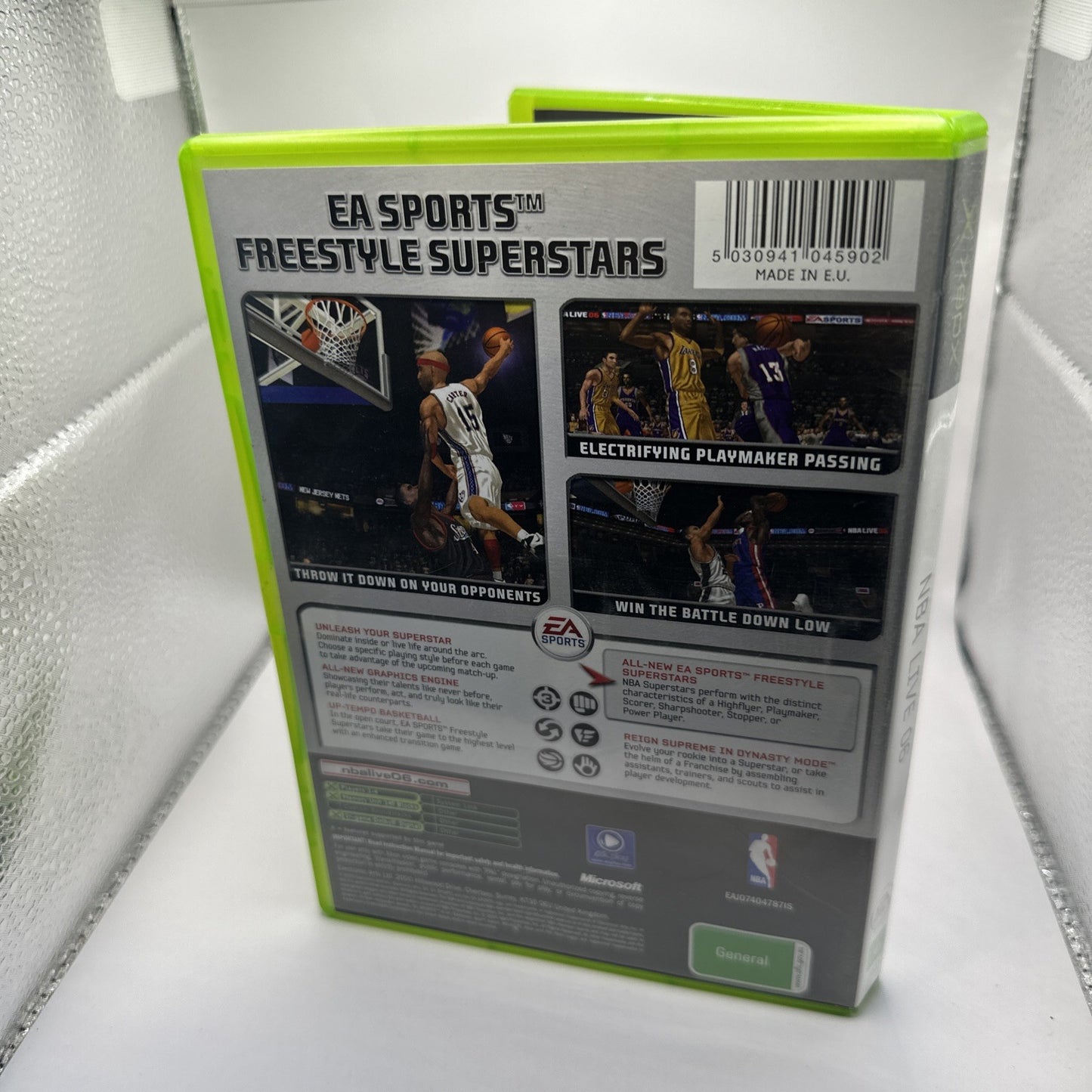 NBA Live 06 • Xbox Original Game + Manual PAL AUS • Complete • 2006 Basketball