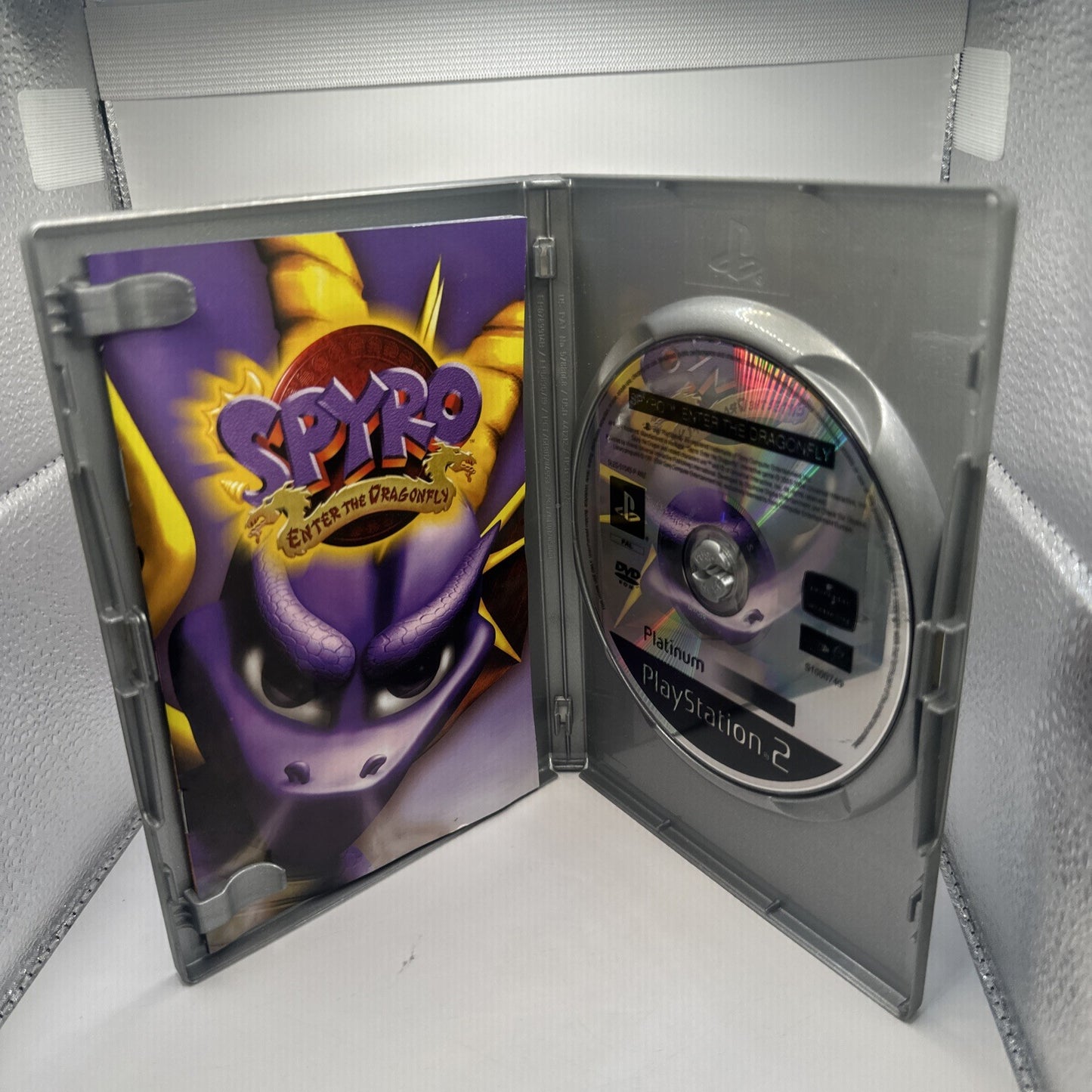 Spyro: Enter The Dragonfly • Sony Playstation 2 PS2 Game + Manual (2002) PAL AUS