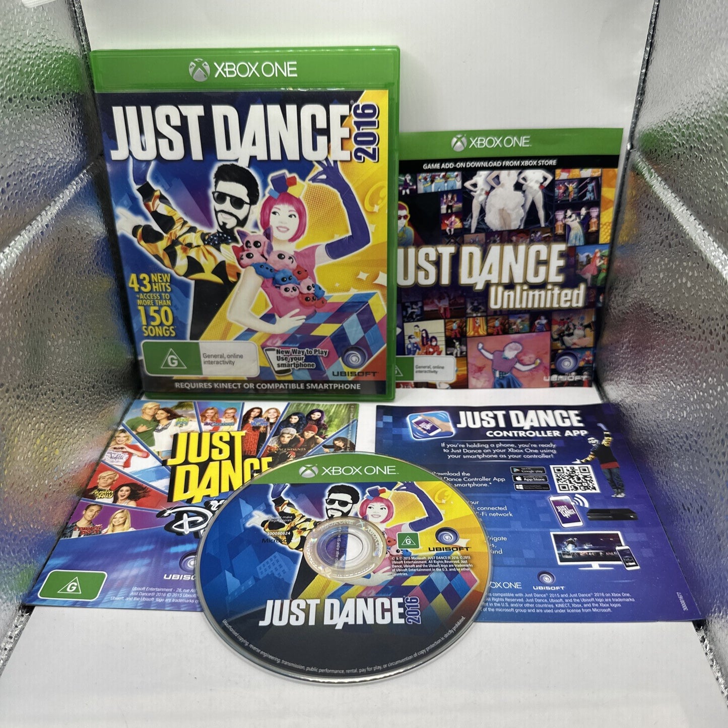 Just Dance 2016 • Xbox One Game + Manual PAL AUS (2015) Ubisoft Dancing • Tested