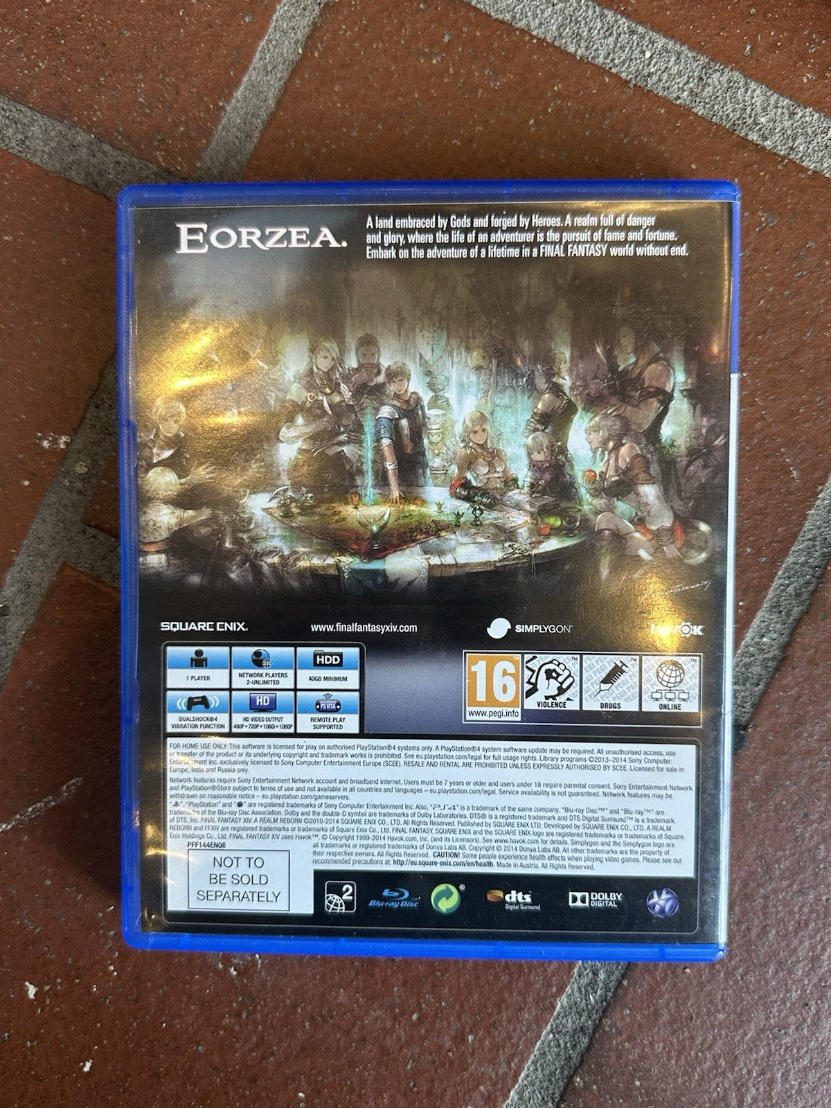 Final Fantasy XIV A Realm Reborn Collector’s Edition Box Set • PlayStation 4 PS4