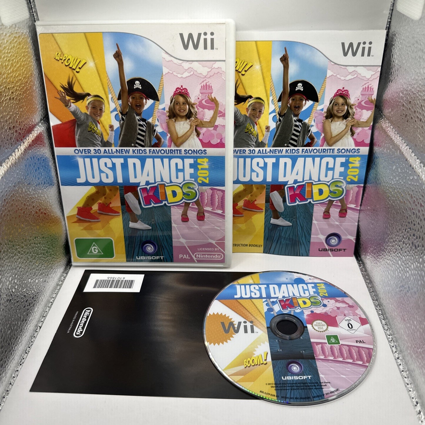 Just Dance Kids 2014 • Nintendo Wii Game + Manual PAL • Ubisoft Dancing Games