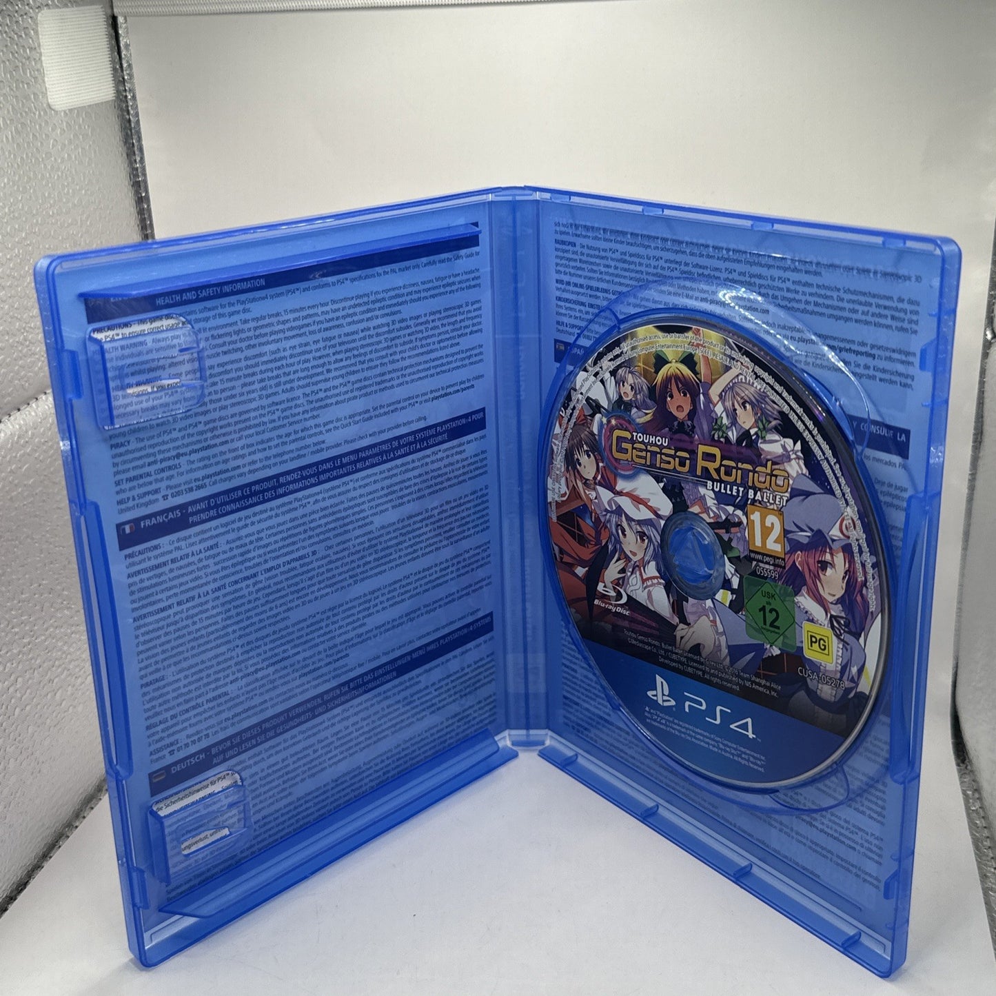 Touhou Genso Rondo Bullet Ballet • PlayStation 4 PS4 Game (2016) NIS Bullet Hell