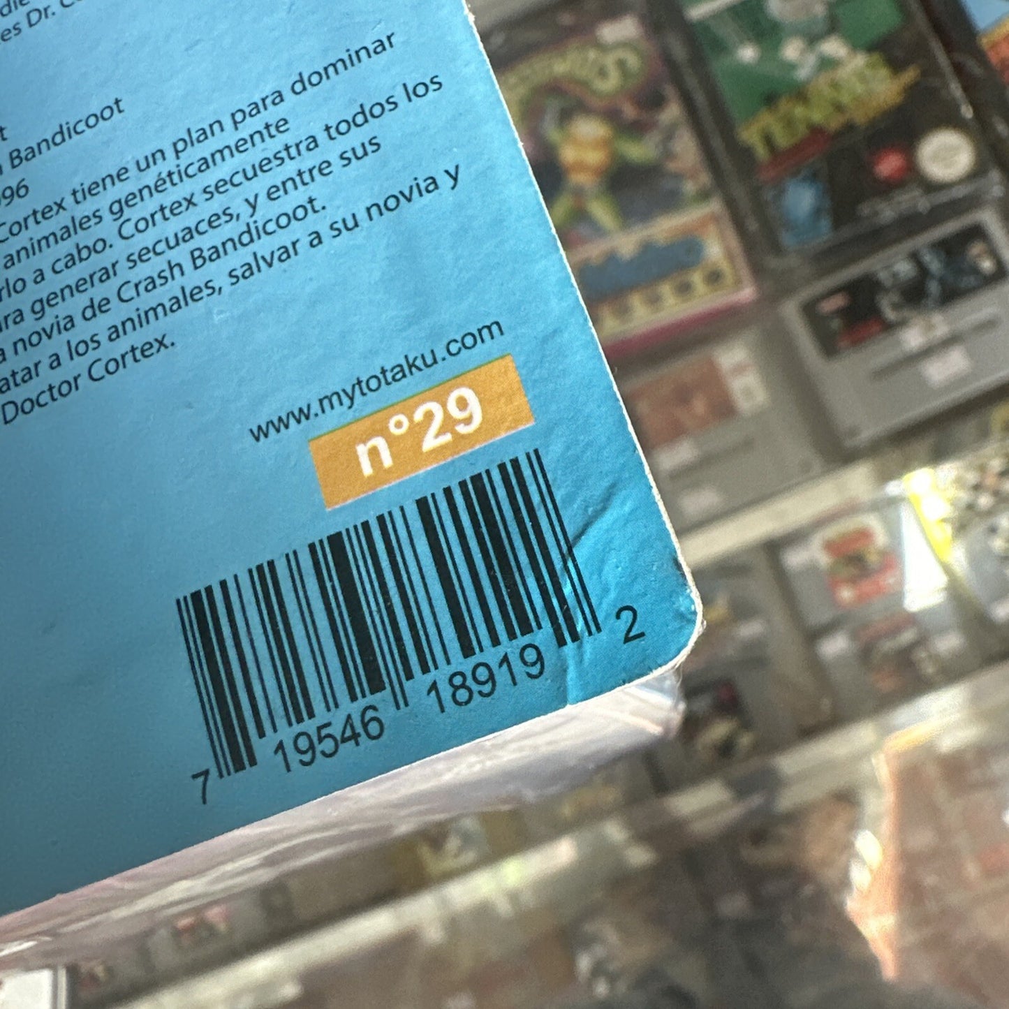 Golden Crash No.29  (Brand New) Crash Bandicoot - Totaku Collection Figure Toy