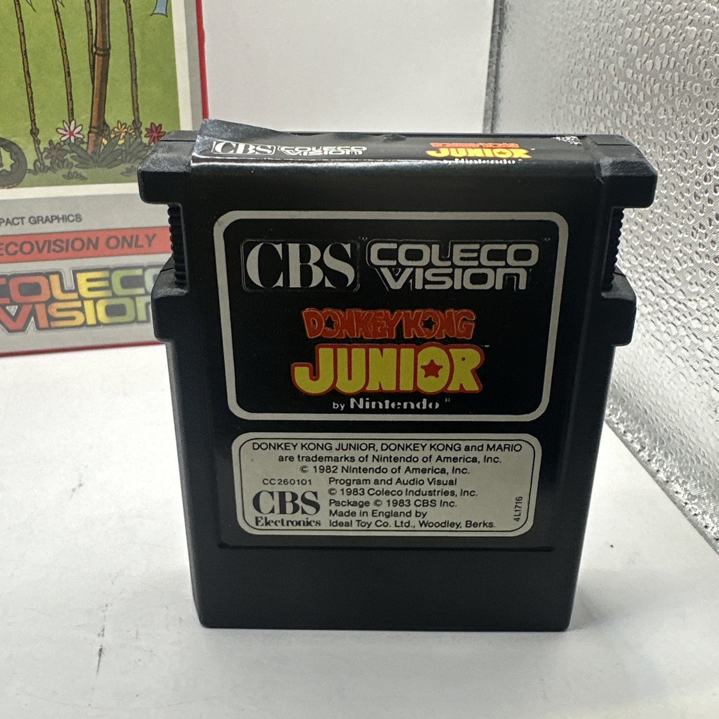 Donkey Kong Junior • ColecoVision Game + Case (1983) Australian PAL Boxed • Jr