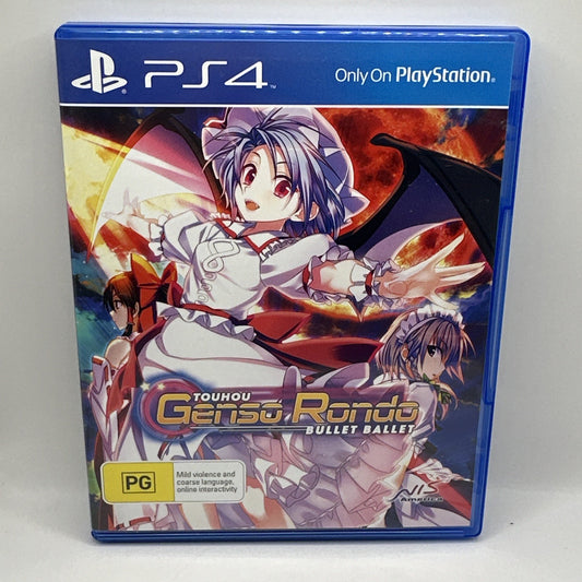 Touhou Genso Rondo Bullet Ballet • PlayStation 4 PS4 Game (2016) NIS Bullet Hell