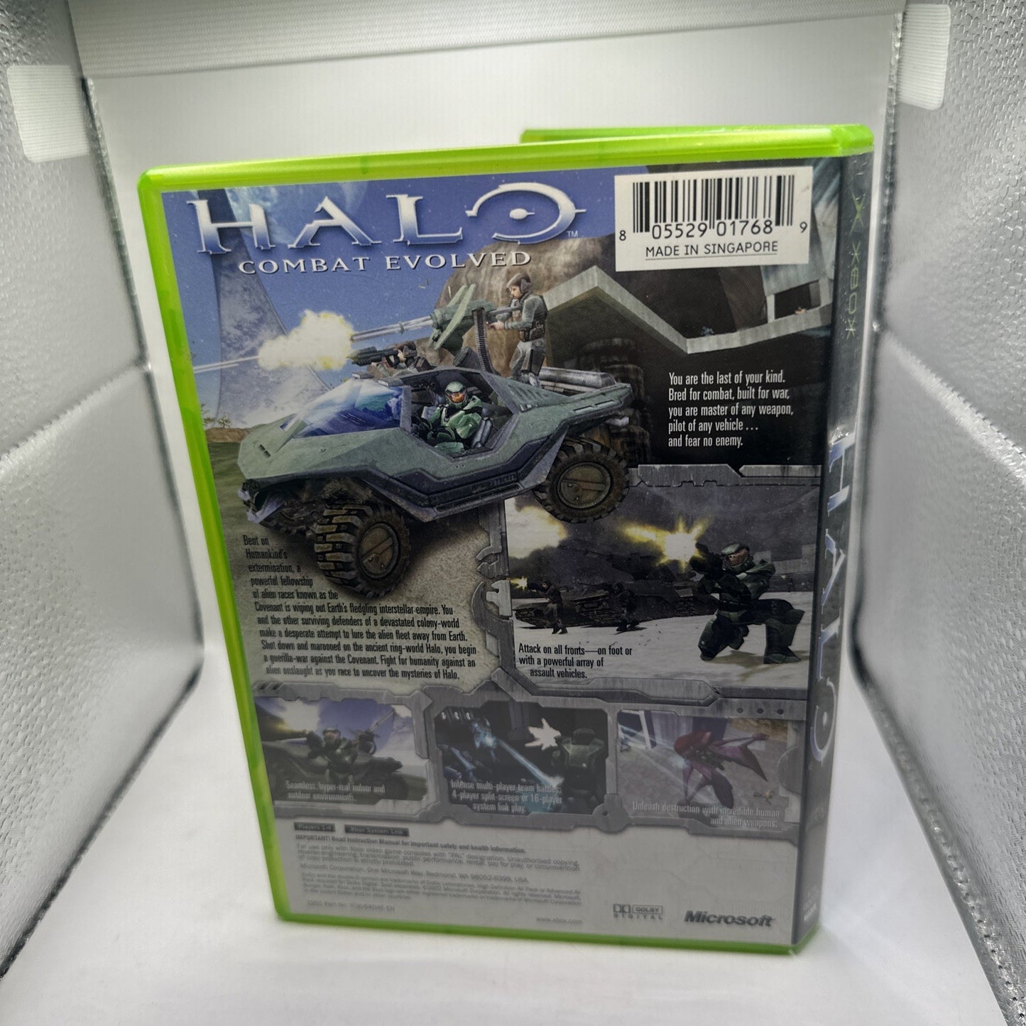 Halo: Combat Evolved • Xbox Original Game + Manual (2001) PAL AUS • Complete CIB