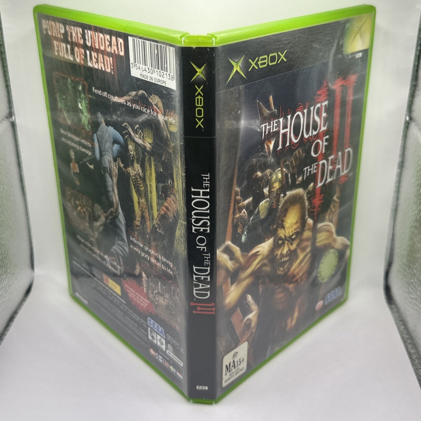 House of the Dead III • Xbox Original Game (2002) SEGA • PAL • Light Gun Games