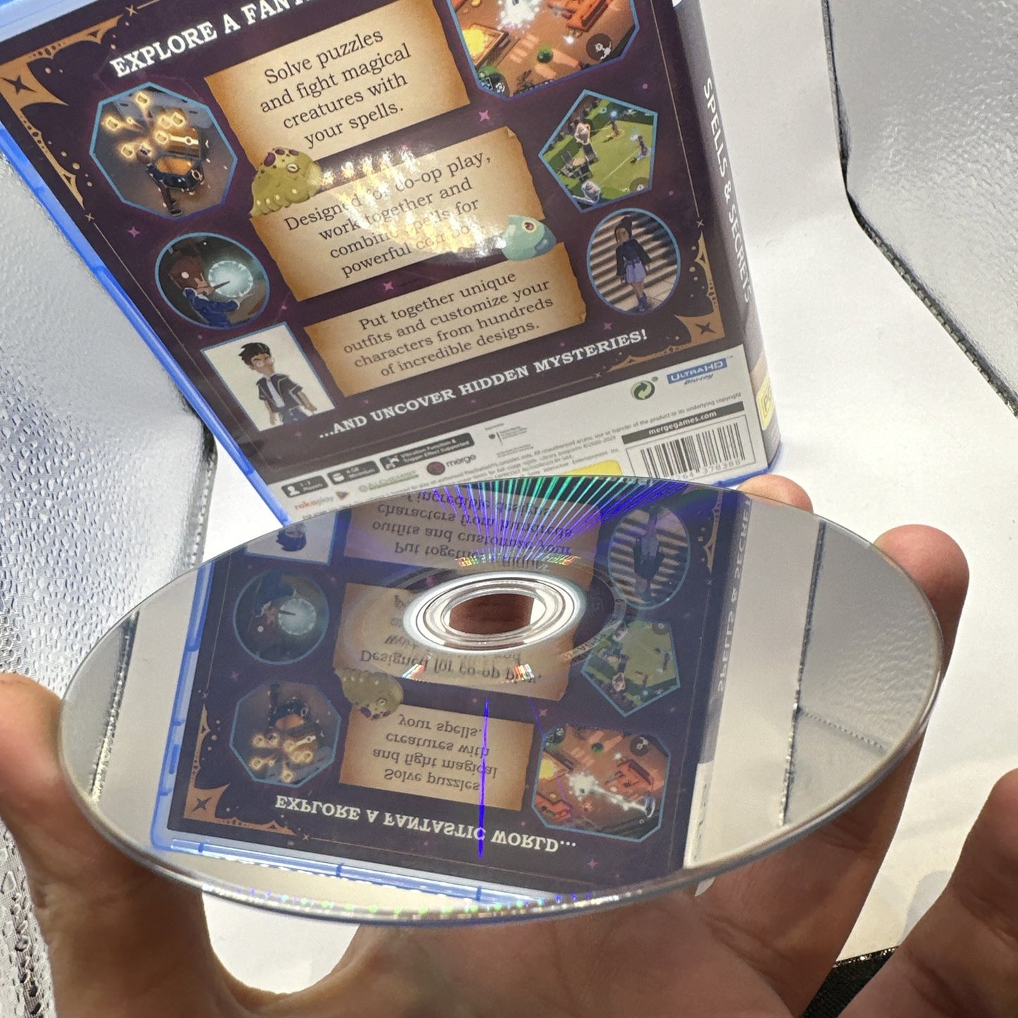 Spells & Secrets • Playstation 5 PS5 Game (2023) AUS • Puzzle Games