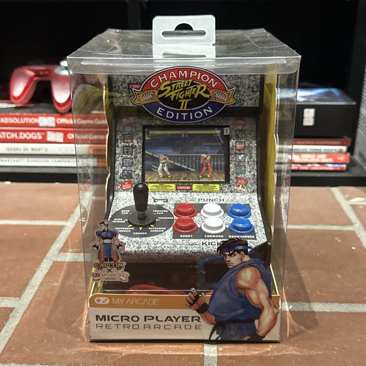 MY ARCADE Street Fighter II Championship Edition Micro Player *BRAND NEW/SEALED*