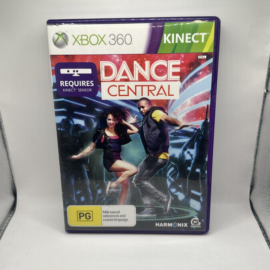 Dance Central • Xbox 360 Game (2010) PAL AUS • Kinect Music/Dancing Games