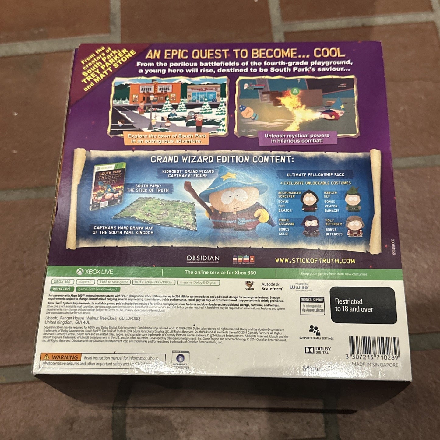 South Park The Stick of Truth Grand Wizard Edition • Xbox 360 + Statue *NO GAME*