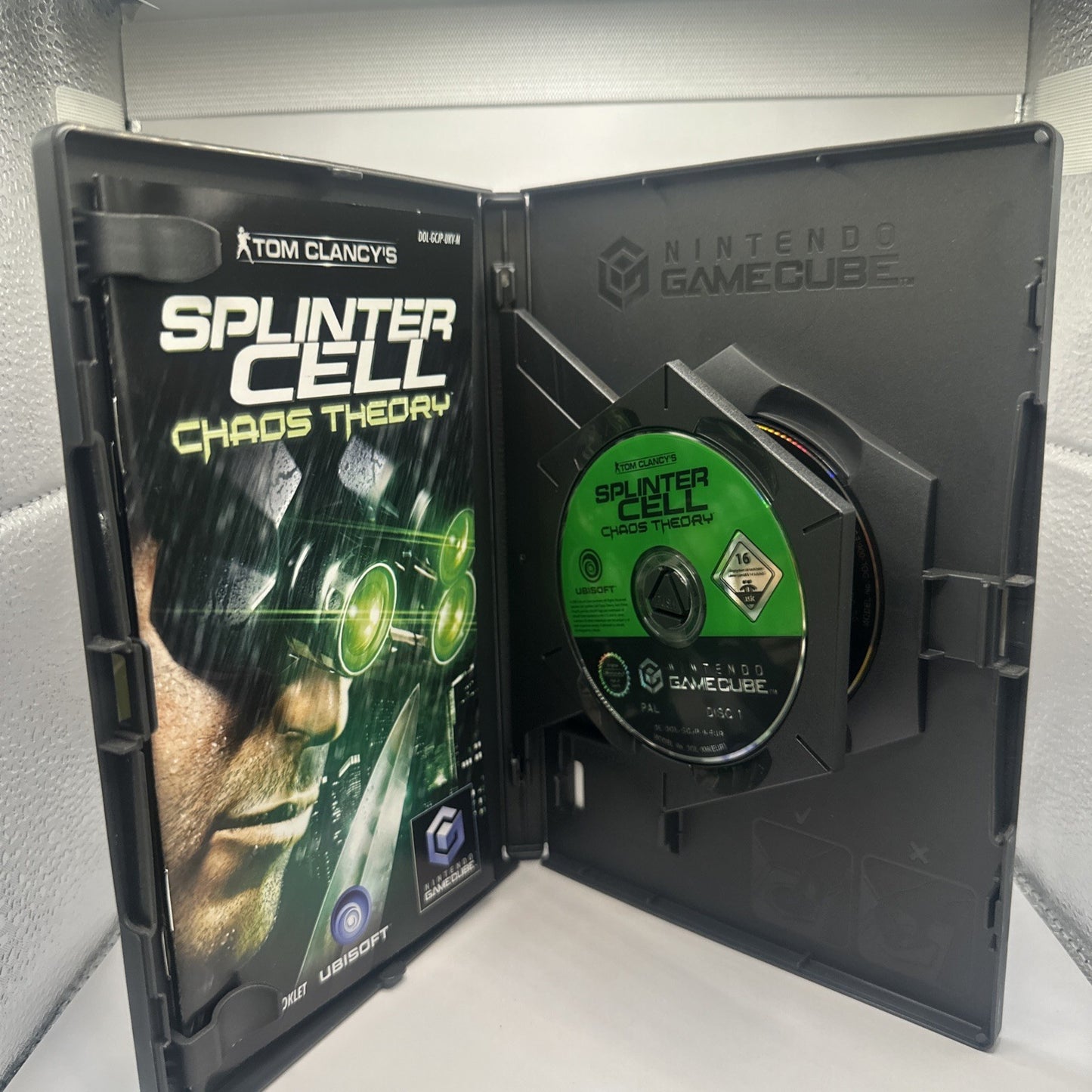 Tom Clancy's Splinter Cell: Chaos Theory • Nintendo Gamecube Game + Manual • PAL