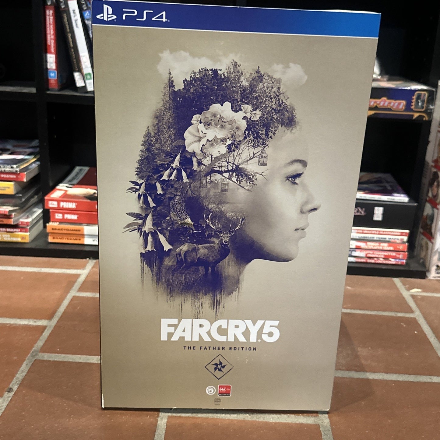 Far Cry 5 ‘The Father Edition’ • PlayStation 4 PS4 Game + Statue *Complete* AUS