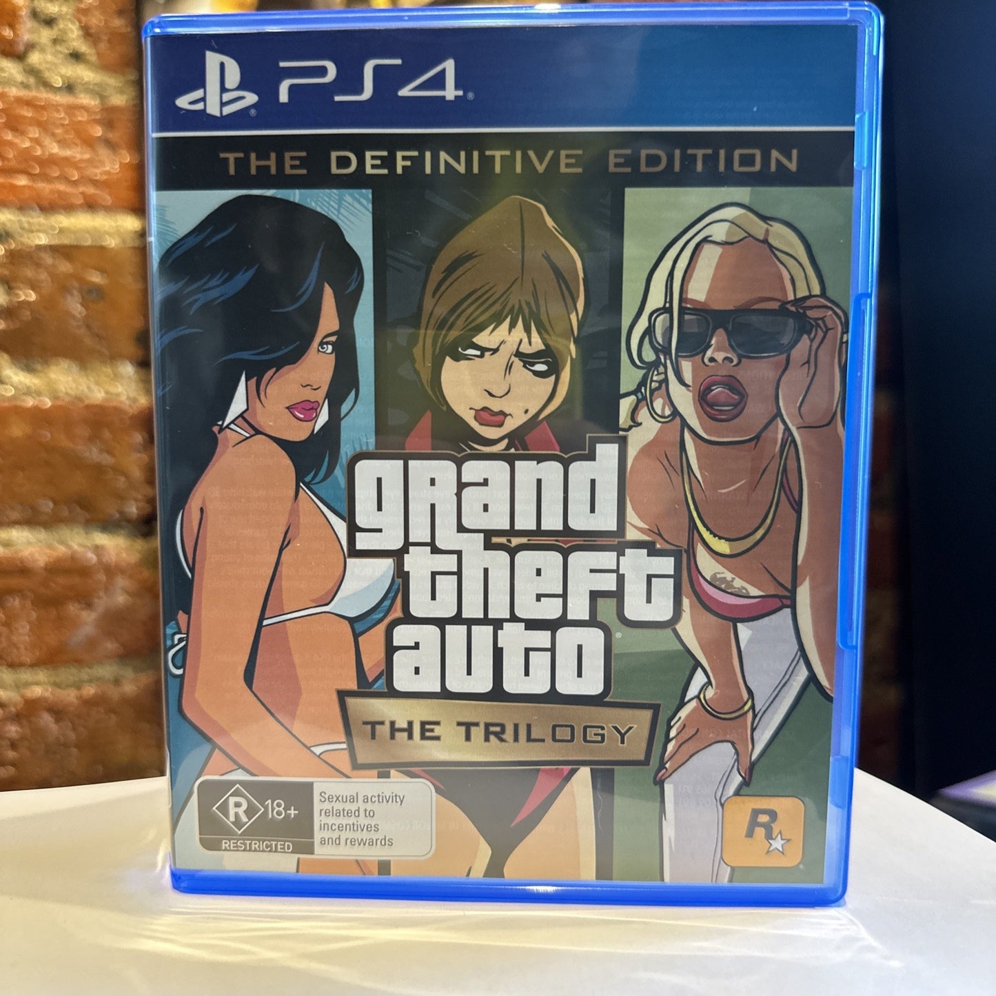 Grand Theft Auto The Trilogy The Definitive Edition • PlayStation 4 PS4 Game GTA