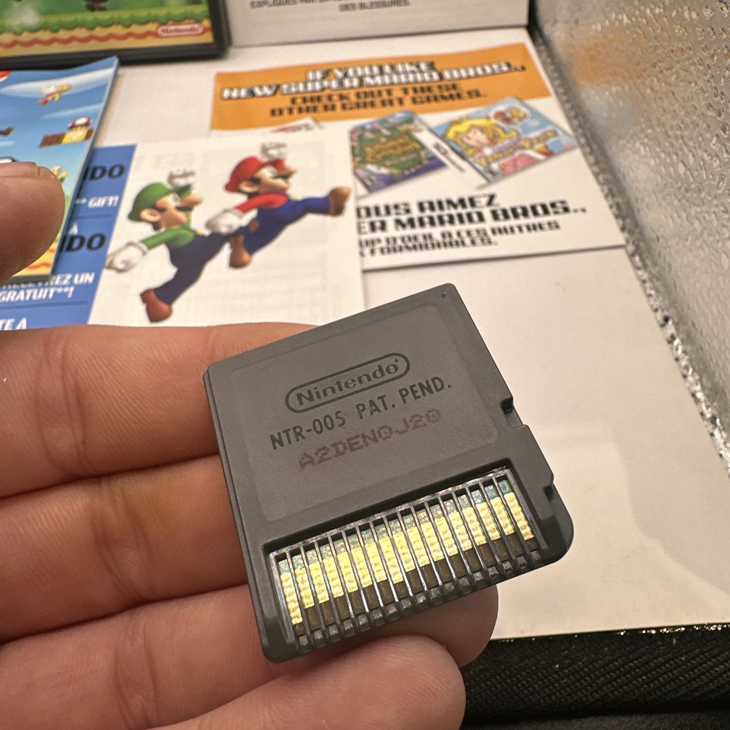 New Super Mario Bros. • Nintendo DS Game + Manual (2006) Complete • Region Free