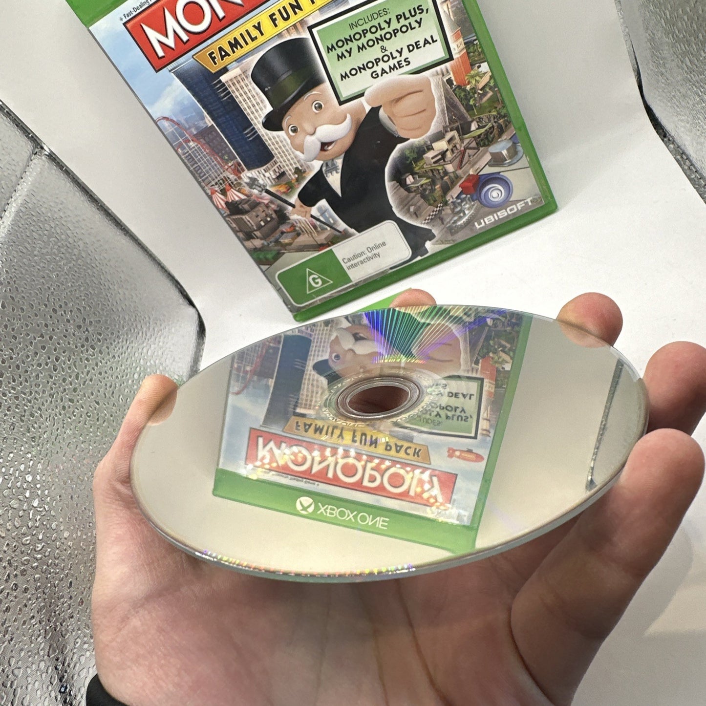 Monopoly Family Fun Pack • Xbox One Game + Manual (2014) PAL AUS • Complete CIB