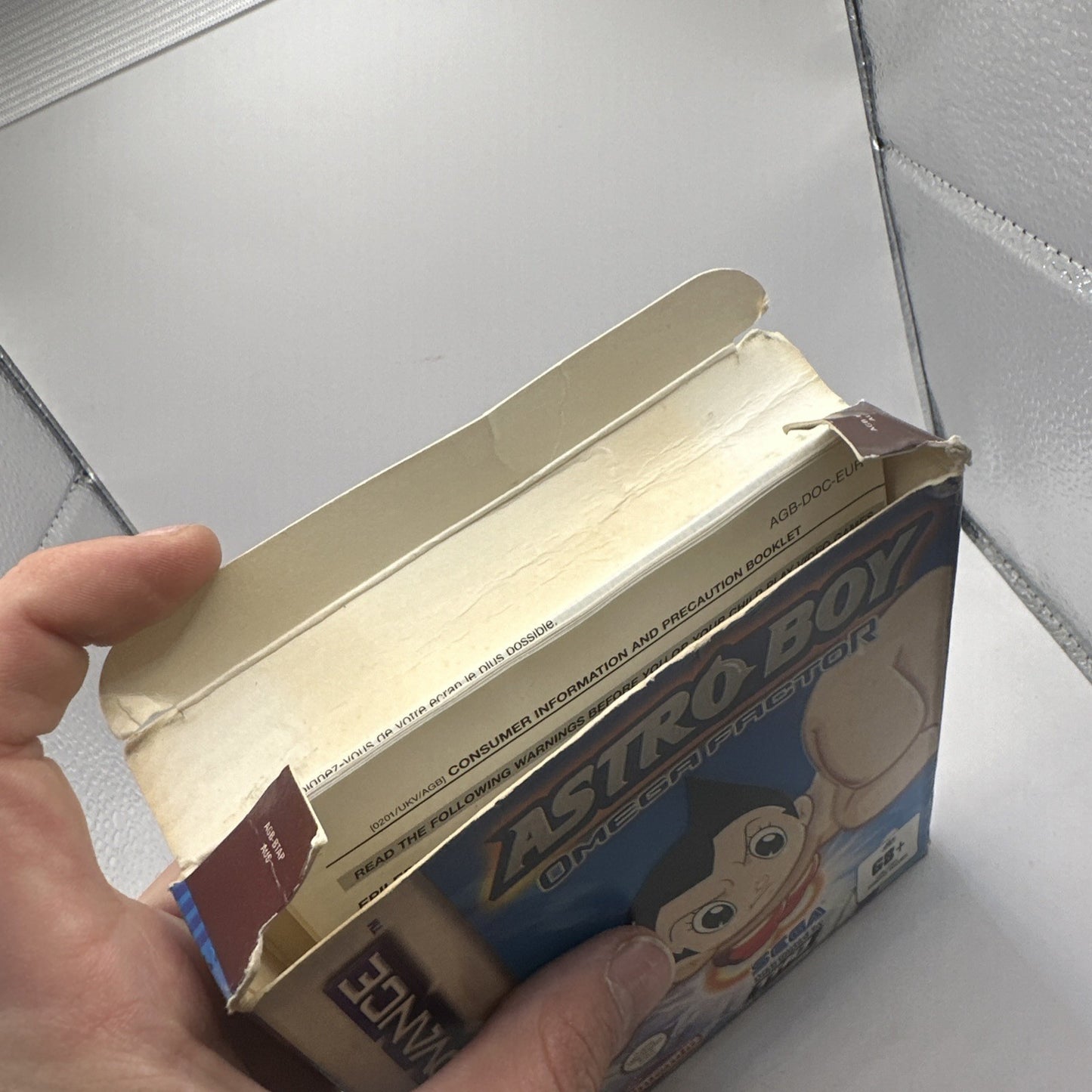 Astro Boy: Omega Factor • Nintendo Game Boy Advance GBA Game In Box Boxed SEGA