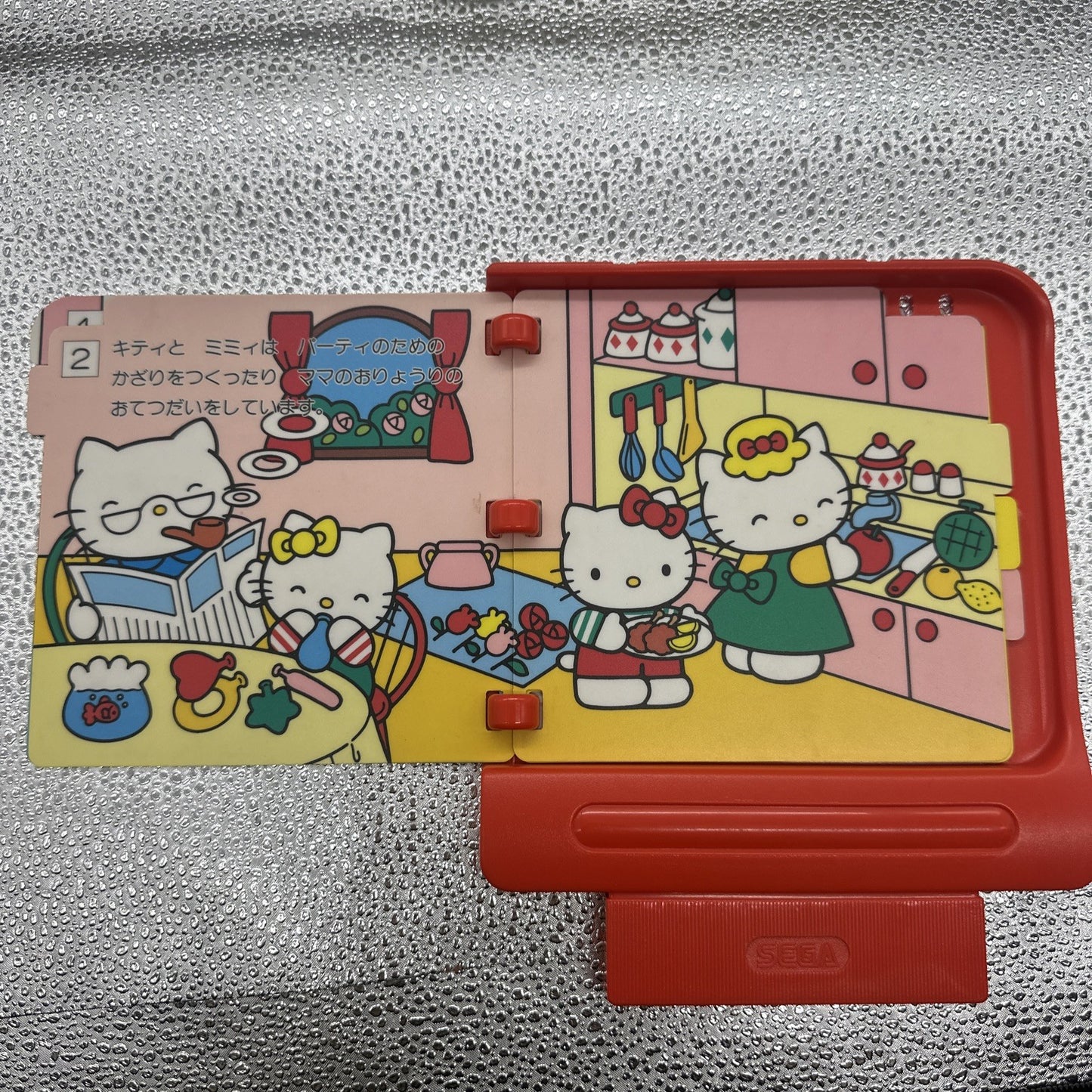 Hello Kitty Sutekina Tanjobi SEGA Pico Game + Manual Boxed Complete Sanrio 1997