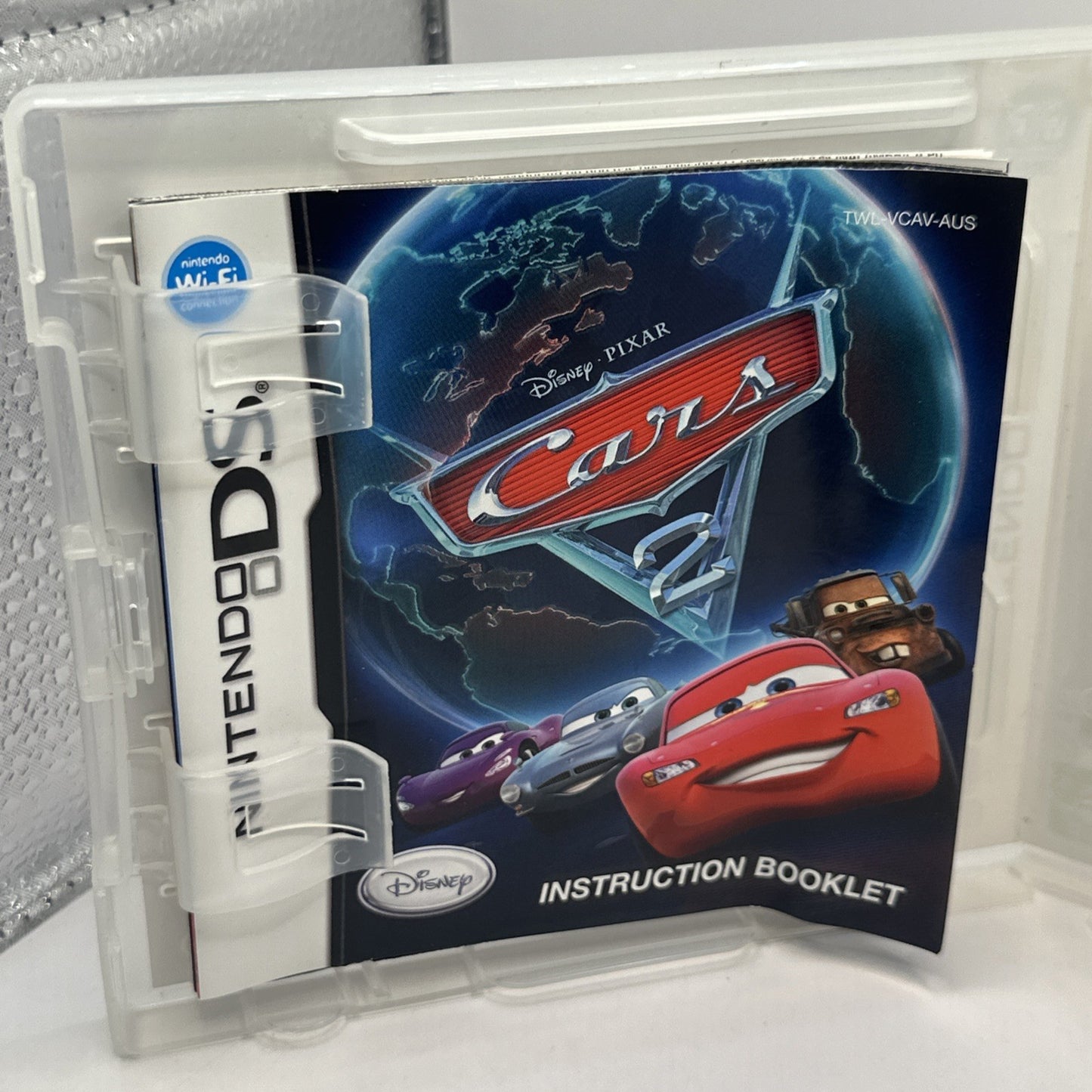 Disney Pixar Cars 2 • Nintendo DS Game + Manual (2011) Complete CIB • PAL AUS