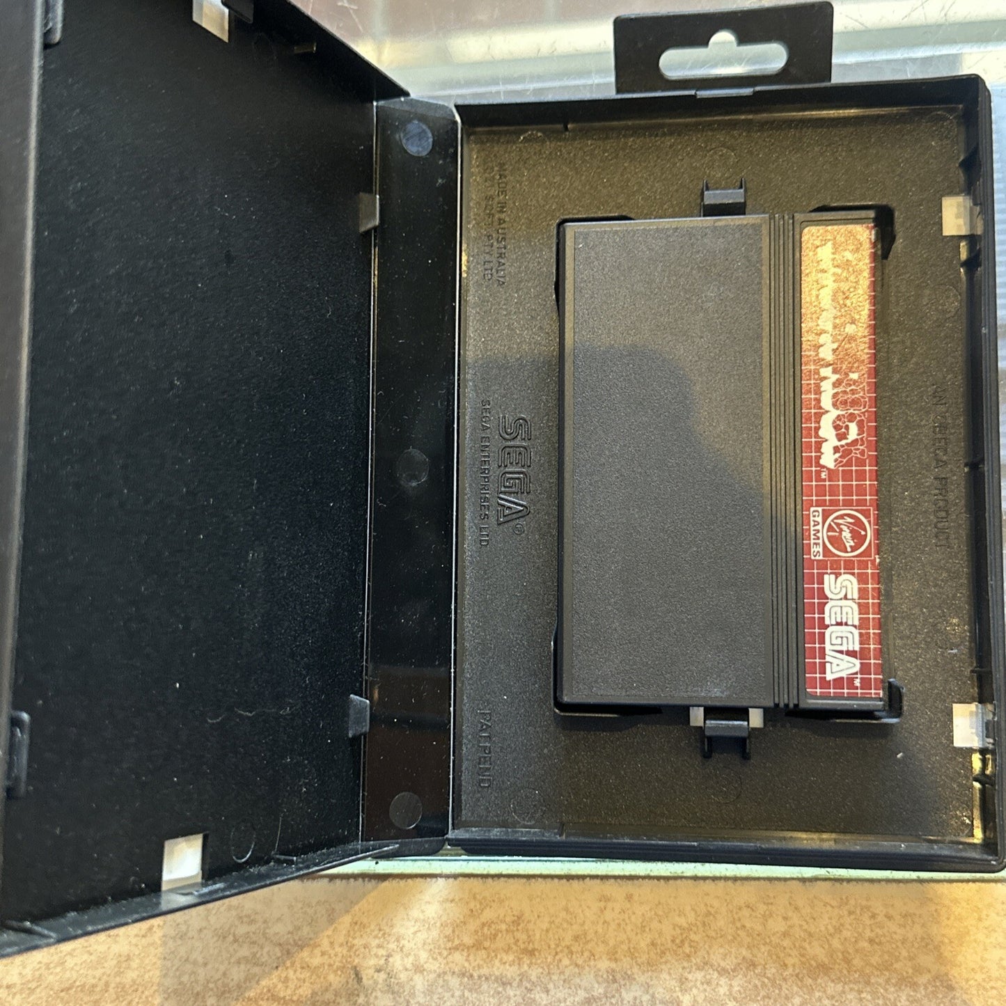 Chuck Rock • SEGA Master System Game In Box (1992) Boxed • PAL