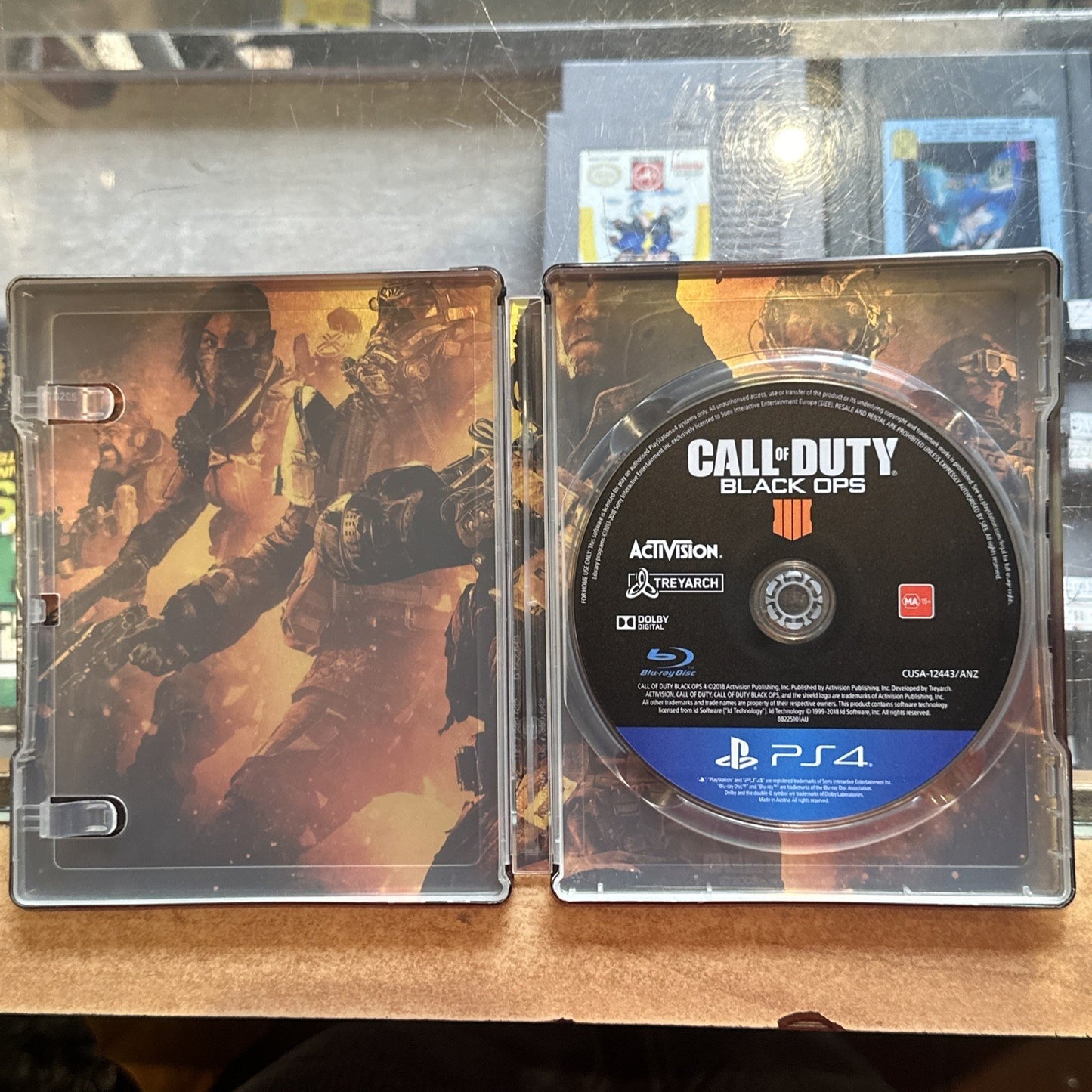 Call of Duty Black Ops IIII 4 Pro Edition Steelbook • Playstation 4 PS4 Game